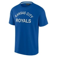 Unizno fanatici potpis Royal Kansas City Royals Super Soft Majica kratkih rukava