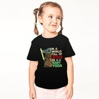 Star Wars The Mandalorian Baby Yoda Muška i dječak Stažni grafički tee