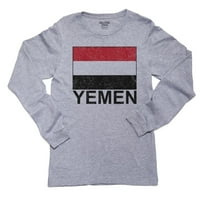 Jemenska zastava - Specijalna majica s dugim rukavima od vintage izdanka