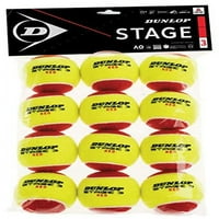 Dunlop Sportska faza tranzicija teniska lopta, 12-kuglastorica, crvena žuta