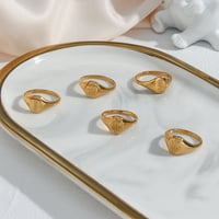 Toyella moda i popularni suncokret cvjetni prsten nakit za žene 8