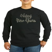 Cafepress - sretne nove godine - tamna majica s dugim rukavima