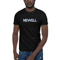 Newell Retro stil kratkih rukava pamučna majica od nedefiniranih poklona