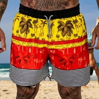 JMntiy muške kratke hlače modne ljetne boje Udobne udobnosti print kratke hlače Plaže Kratke hlače