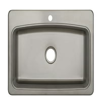 Proflo PFSR1B Bealeton 32-15 16 Drop u jednostrukim umivaonicima kuhinjskog sudopera od nehrđajućeg
