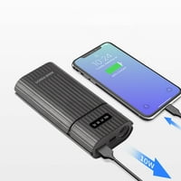 DIY USB Power Bank Kit Bo Case Adapter za punjač baterije sa LED svjetiljkom za mobilni telefon