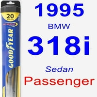 BMW 318i Oštrica za brisanje putnika - Hybrid