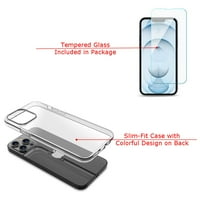 OneToughShield ® za iPhone Pro Shockotoff futrola za telefon, sa zaštitnim zaslonom od kaljenog stakla