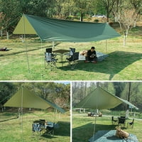 Meterk 3x tenda vodootporna tarirna šator sa polom sa sklopivim kampovanjem kampova nadstrešnica ultralight