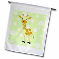 3Droza Green Baby Giraffe - Zastava bašte, prema