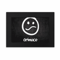 Grimane White Cute Chat Face uzorak Desktop Foto okvir ukrasi slika umjetnosti