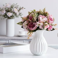 Hesoicy Exquisite Moderna cvjetna vaza zadivljujuća ukrasna središnja središta za kućni dekor