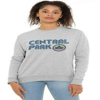 New York City NYC Central Park Logo Ženska dukserica posade