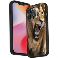 Majestic-Lion-Roars - telefon, deginirani za iPhone Pro Case Muške žene, fleksibilna silikonska udarna