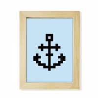 Ljetni jedri mornari Ship Pixel Desktop krasni okvir okvira Display Art Slikarstvo Drveni