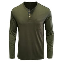 Promocija klirensa za muškarce Ležerne prilike O-izrez TEE majica Basic Solid Boja bluza vrhunske i