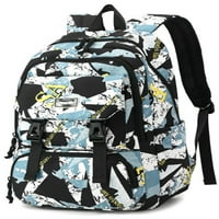 Unizno školska torba Veliki kapacitet Daypack Multi džepovi protiv klizanja ruksaka TOP ručka na otvorenom
