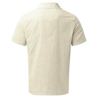 Majice aaiaymet za muškarce Muškarci Proljeće i ljeto Kućna košulja Ležerne prilike Pamuk Muški gumb