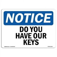 Prijava OS-NS-A-710-L- In. OSHA Napomena - Imate li naših ključeva