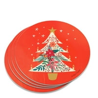 Božićno drvce sa šakama Novelty Coaster set
