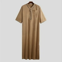 Haljina majice MENS casual labav Arap Dubai Robe Majica s majicom s majicom