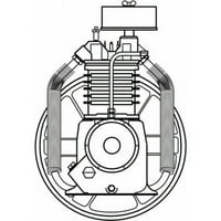 Speedeire Compresor Compresor Compressor, faza, HP RV2-15A-P02