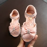 Prozračne princeze kožne posude sandale sandale za dječje djevojke cipele ružičaste