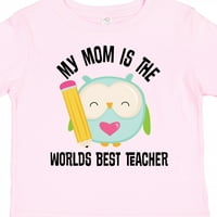 Inktastična učiteljica mama škola OWL poklon toddler devojka za devojku