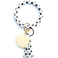 Bacc dodaci Silkeychain narukvica ručni ključ za ručni prsten silikonski perla bangle slatki lanci ključa