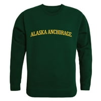 University of Aljaska Anchorage Morski vukovi Arch CrewNeck pulover Duks s dukserom Šumski medij