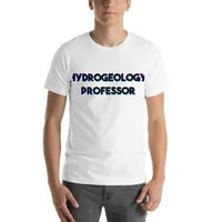 Tri boja hidrogeologiju profesora kratkog rukava pamučna majica po nedefiniranim poklonima