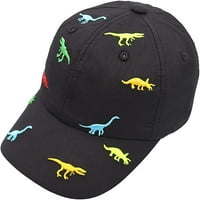 Dinosaur za vez za bejzbol kapa za dijete za bebe Kids Ljetni pamučni suncobranski šeširi podesivi 2-6t