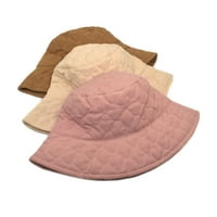 Xinqinghao Sklopivi šešir kašike sa šeširom kašike za vetar sa žicama za putničku ružičastu