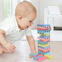 Dječja blok igračka, građevinski blokovi igračke za slaganje igračke igre blok igračka, za djecu dječake