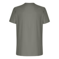 Amidoa Muškarci 4. jula 3D Suncokreti Košulje odjeću Kratki rukav USA Star Stripes Značajni vrhovi modna