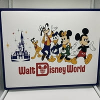 Disney Walt Disney World 50. godišnjica Vault Mickey Prijatelji Placemat karta Novo