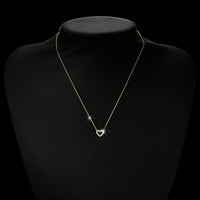 Yubnlvae ogrlice i privjesci srca Zirc na privjesku ogrlica od rinestone Zirc na srcu ogrlice za montažu
