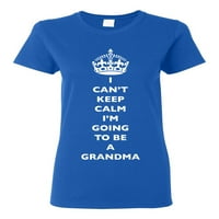 Dame koje ne mogu smiriti, ja ću biti velika baka porodična DT majica