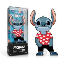 Disney: Lilo & Stitch Stitch u lilo srčanoj košulji figpin emamel pin 421