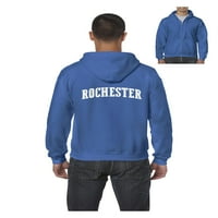 Muška dukserica pulover sa punim zip - Rochester