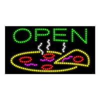 Pizza Open-LED točkica Nacionalni znak izrađen u SAD-u
