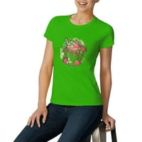 Opća ženska majica kratkih rukava 180g zelena