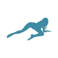 Seksi striptizer djevojka naljepnica naljepnica Die Cut - samoljepljivi vinil - otporan na vremenske