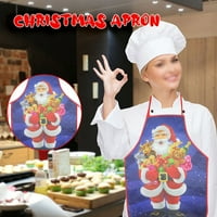 Kuhinja pregača, festival za odmor Cartoon Santa Claus pregača konobar Kuhinja kuhanje kuhanje