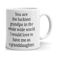 Vi ste najsretniji djed kafe čaj za čaj od keramike Keramički poklon