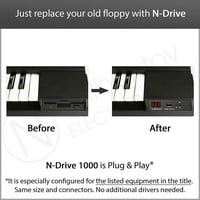 Floppy Disk USB emulator Nalbantov N-Drive za seriju Ketron Solton XD - XD3 8 9