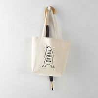 Cafepress - Nemojte pokinuti torbu medvjeda - prirodna platna torba, torba za trbuhe