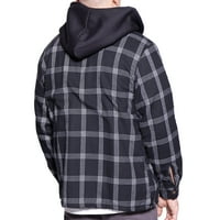 Visive muške jakne za renel sherpa-obložen - topli zip-up sloj za hladno vrijeme - klasični obrazac
