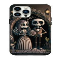 Noć vještica skeletna futrola za iPhone Pro 14PRO MA MA Case iPhone Mini XS MA XR Plus Plus