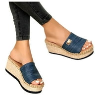 Sandale za žene modne platforme Ljeto Flip flops modne kauzalne cipele cipele za žene klizanje na sandale